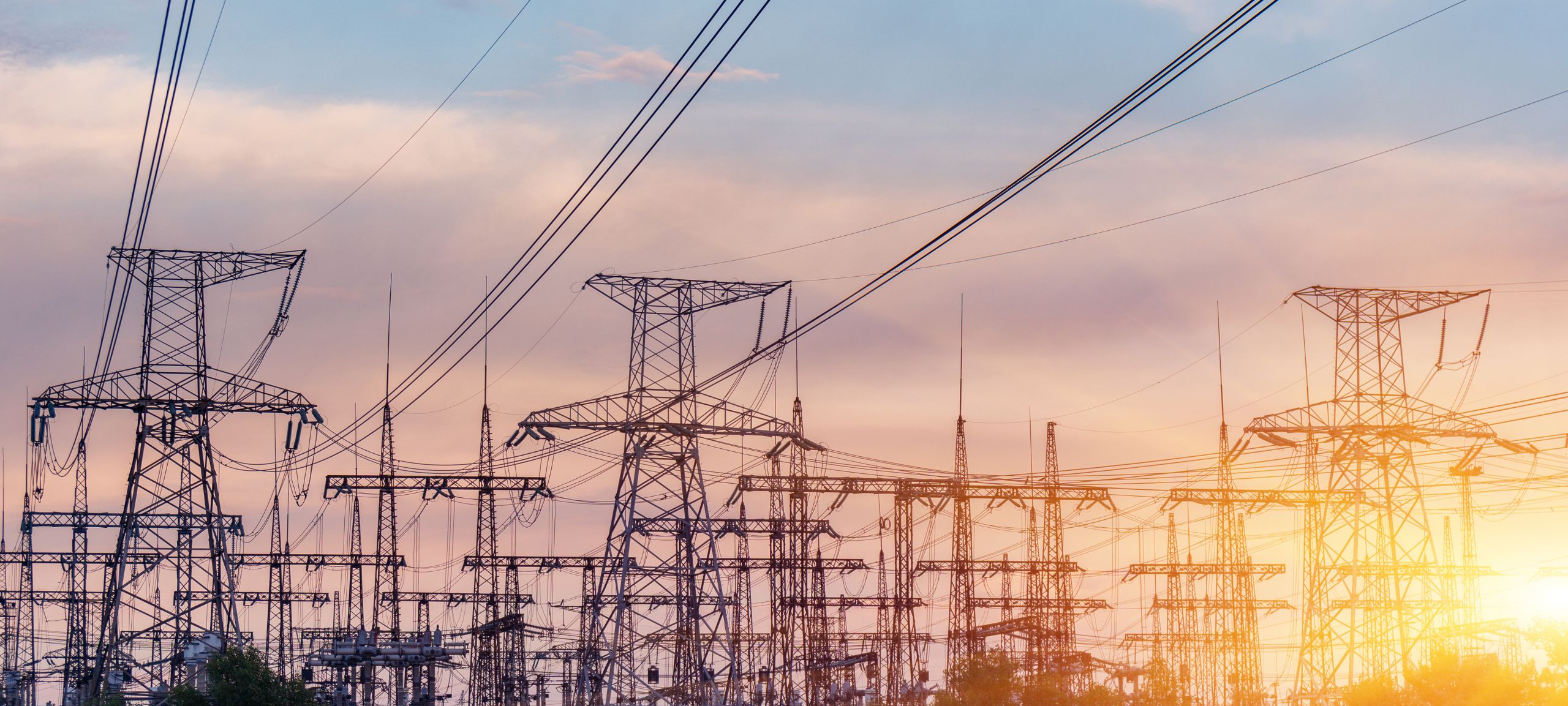 electricity pylons