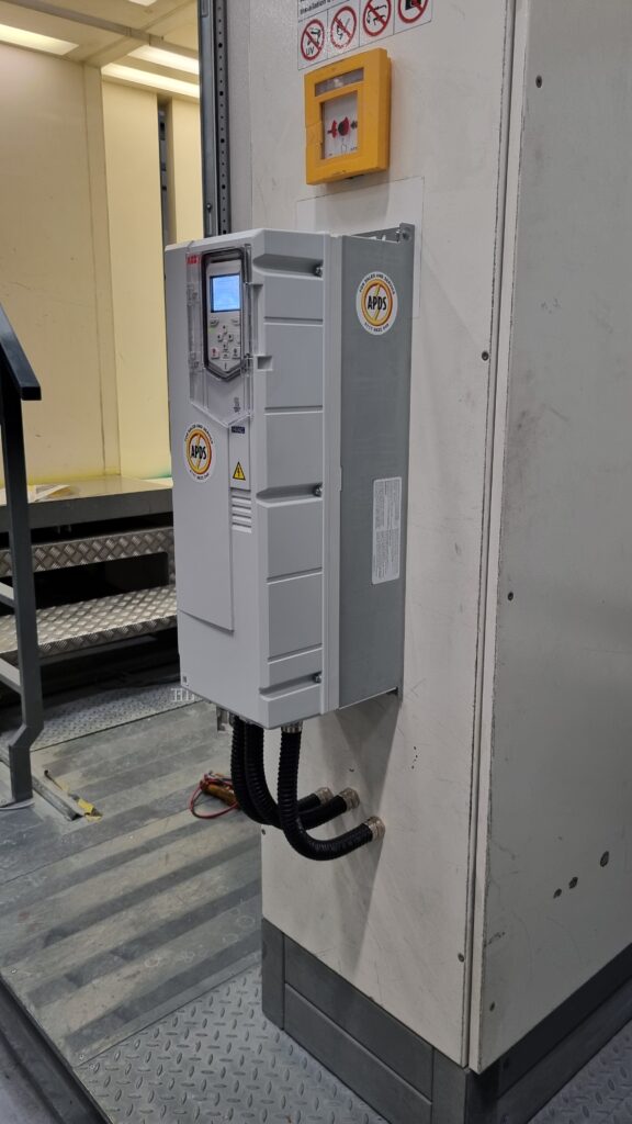 APDS imstalled ABB drive